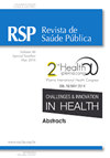 REVISTA DE SAUDE PUBLICA雜志封面